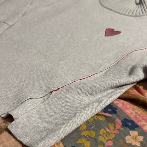 Maeve Oversized Cropped Turtleneck Sweater - Picture 4 of 7